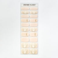 Candy Color UV Semi-cured Nail Stickers
