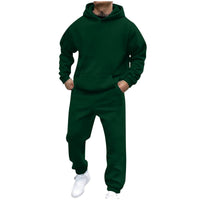 Fleece Fashion Casual Loose Long Sleeve Hoodie Set