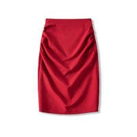 Womens High-waisted Figure-flattering Skirt With A Slit