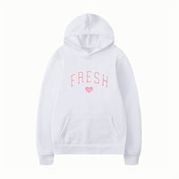 New Letter Printed Boys' Hooded Sweater