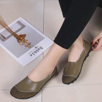 Womens Springsummer Loafers In Korean Casual Style