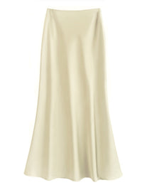 Sheath Fishtail A- Line Mid-length Skirt For Women