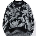 Autumn And Winter Round Neck Loose Sweater Men's Knitted Shirt