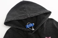 Five-pointed Star Printed Hoodie Male