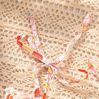Floral Multicolor Sling Triangle Rompers