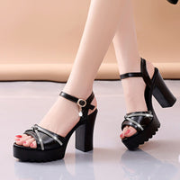 Summer New Women's High Heel Sandals