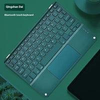 Bluetooth Keyboard With Touch For Mobile Phone Tablet Wireless Rechargeable