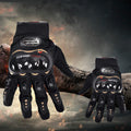 Touch Screen Outdoor Motorcycle Full Finger Windproof Gloves