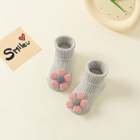 Newborn Baby Double Needle Non-slip Not Feel Tight With Feet Room Socks