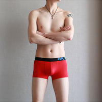 Summer New Ice Silk Boxer