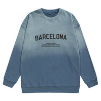 Autumn And Winter New Pure Cotton American Round Neck Sweater Men