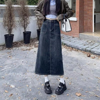 Korean Slim Fit Slimming Skirt American Style