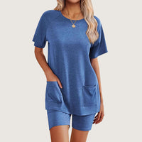 Breathable Home Sportwear Casual Slimming Two-Piece Set