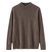 Men's Casual Loose-Fitting Cashmere Base-Layer Sweater