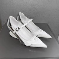 Womens French-style Pointed-toe Stilettos