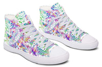 Printed Couple High-top Canvas Shoes