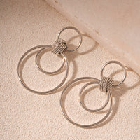 Simple Bracelet Round Fashion Special-interest Design Sense Earrings