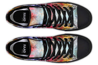 High Top Canvas Shoes For Printing Lovers