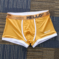 Personality Summer Men's Ice Silk Boxer