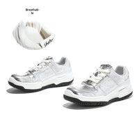 Chunky-soled Casual Versatile Flat Womens Shoes