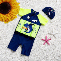 Buoyancy Swimsuit Sun Protection One-piece Swimming Pool Early Education Floating Clothes