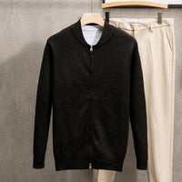 Solid Color Sweater Coat