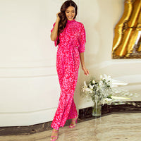 Fashion New Leopard Print Jumpsuit Women