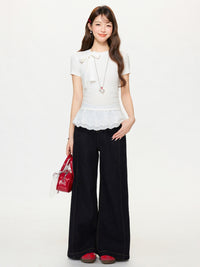 Women's Spring Designer Base Layer Slim-Fit Inner Top