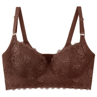 Women's Plus Size Lace Traceless Sexy Underwear Push Up Breast Holding Anti-sagging