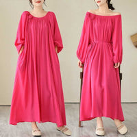 New Loose Fitting Flattering Below The Knee Length Dress