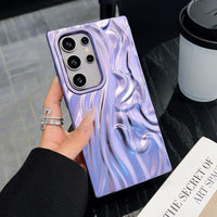 Three-dimensional Pleated Electroplating Phone Case