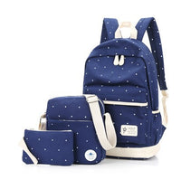 School Bag Boys And Girls Travel Five-Piece Backpack