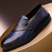 Plus Size Men's British Business Dress Leather Shoes
