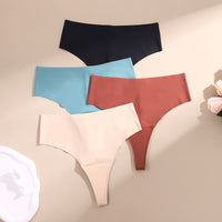 Women's Pure Color Seamless Sports Ultra-fine Underwear