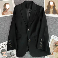 AutumnWinter Stylish Casual Womens Suit For Petite Figures