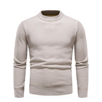 Fleece-lined Thick Men's Bottoming Sweater