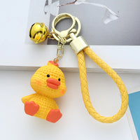 Resin Wool Animal Car Key Ring Cute Pendant