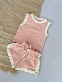 Kids' Sports And Leisure Hot Pants Set