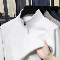 Fashion Stand Collar Cotton Men's Sweater