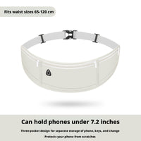 Sports waist pack-Premium gray-1 piece