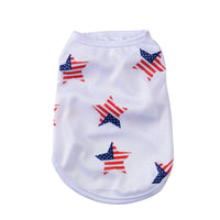 Independence Day Pet Thin Breathable Vest