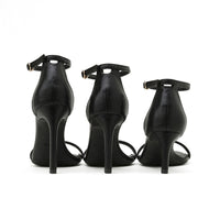 High-heeled Women's Shoes With Stiletto Round Toe And  Toe Fashion