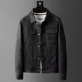 Fashion Leather Jacket Men's Casual Top