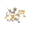 Necklace Material Baozi Buckle Double Buckle Double-head Bag Buckle
