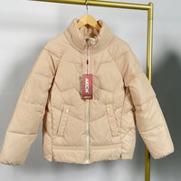 Lightweight Women's Stand Collar Raglan Down Jacket