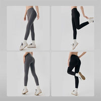Hip Yoga Pants Women's Outer Wear With Three-dimensional Hip Cushion Composite High Waist Belly Contracting