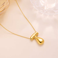 New Titanium Steel 18K Gold-Plated 26-Letter Necklace For Women