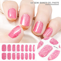 Gel Second Generation Phototherapy Semi-curing Nail Sticker
