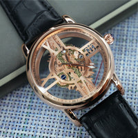 New Hollowed-out See-through Industrial-mechanical-style Sports Watch For Men