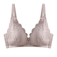Lace Maternity Underwear Gathering Seamless Hands-Free Nursing Bra